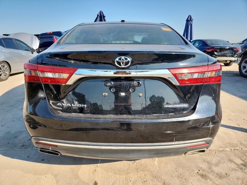 4T1BK1EB8HU258365 - 2017 TOYOTA AVALON XLE BLACK photo 6