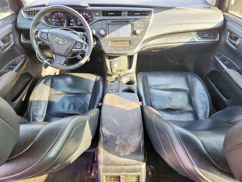 4T1BK1EB8HU258365 - 2017 TOYOTA AVALON XLE BLACK photo 8