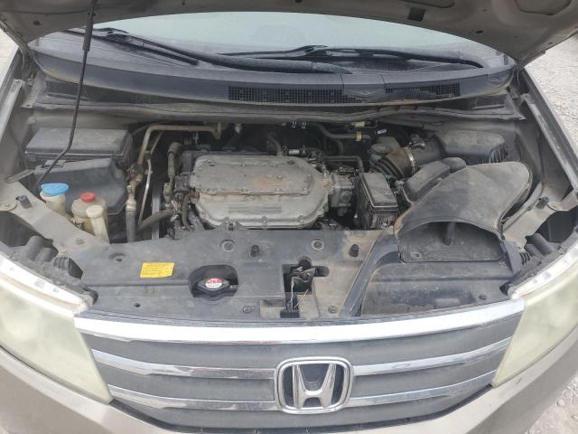5FNRL5H63BB048763 - 2011 HONDA ODYSSEY EXL 棕色 照片 12