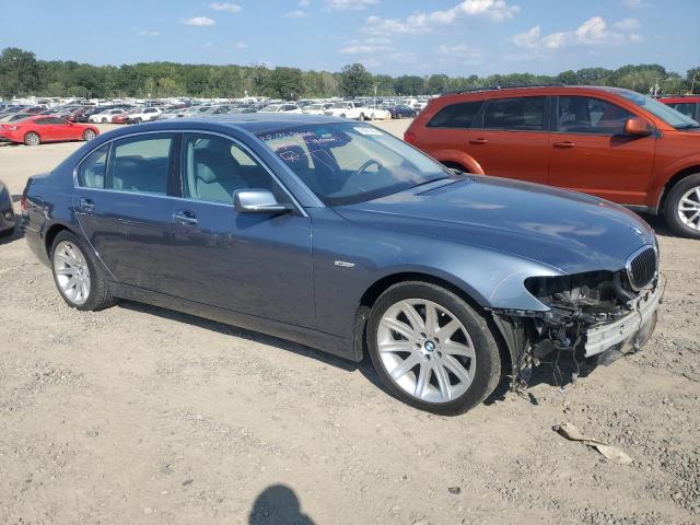 WBAHN835X6DT64516 - 2006 BMW 750 LI BLUE photo 4