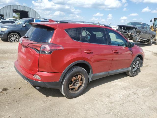 2T3ZFREV6HW318517 - 2017 TOYOTA RAV4 LE 红色 照片 3