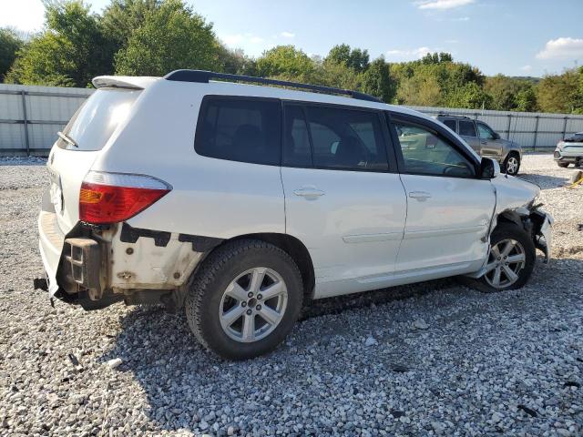 5TDZK3EH0AS014531 - 2010 TOYOTA HIGHLANDER WHITE photo 3