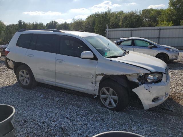 5TDZK3EH0AS014531 - 2010 TOYOTA HIGHLANDER WHITE photo 4