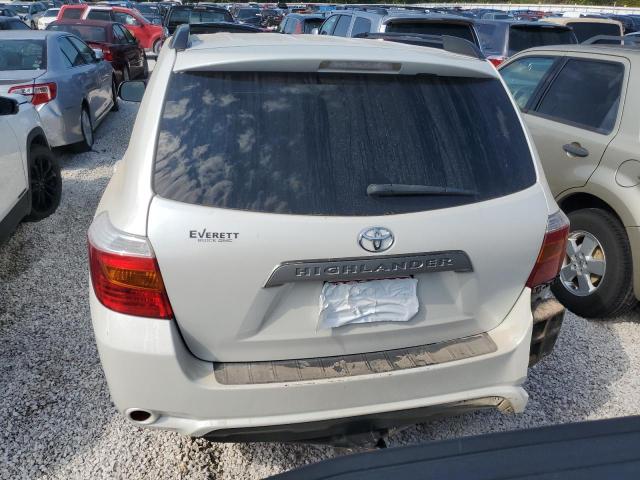 5TDZK3EH0AS014531 - 2010 TOYOTA HIGHLANDER WHITE photo 6