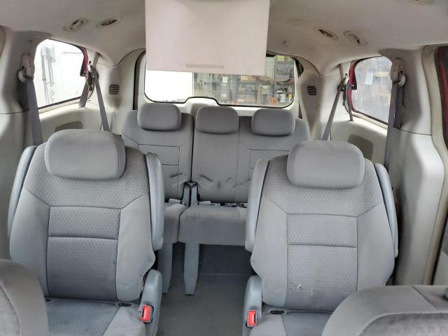 2A8HR54P98R692265 - 2008 CHRYSLER TOWN & COU TOURING MAROON photo 10