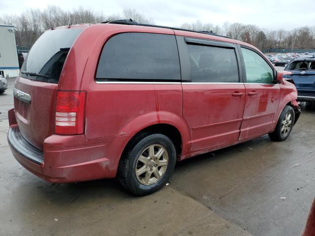 2A8HR54P98R692265 - 2008 CHRYSLER TOWN & COU TOURING MAROON photo 3