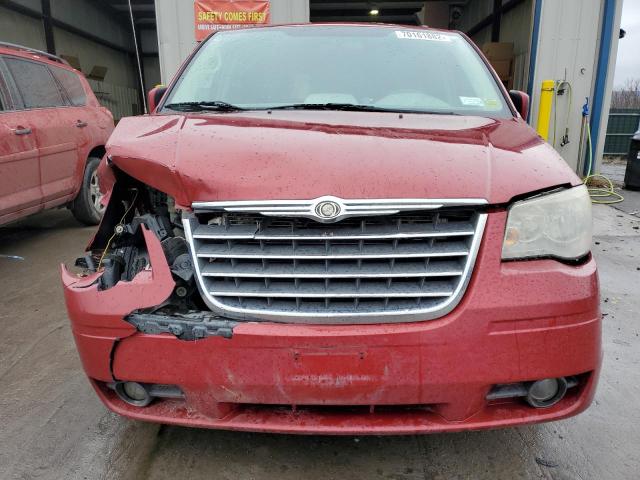 2A8HR54P98R692265 - 2008 CHRYSLER TOWN & COU TOURING MAROON photo 5