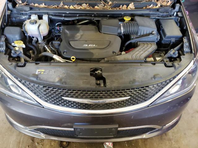 2C4RC1EG1HR577129 - 2017 CHRYSLER PACIFICA TOURING L PLUS GRAY photo 11