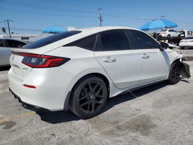 19XFL2H86RE021852 - 2024 HONDA CIVIC SPORT WHITE photo 3