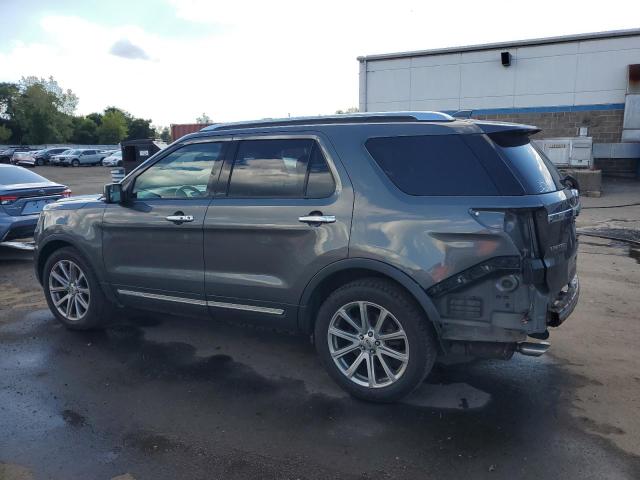 1FM5K8F84GGA44463 - 2016 FORD EXPLORER LIMITED GRAY photo 2