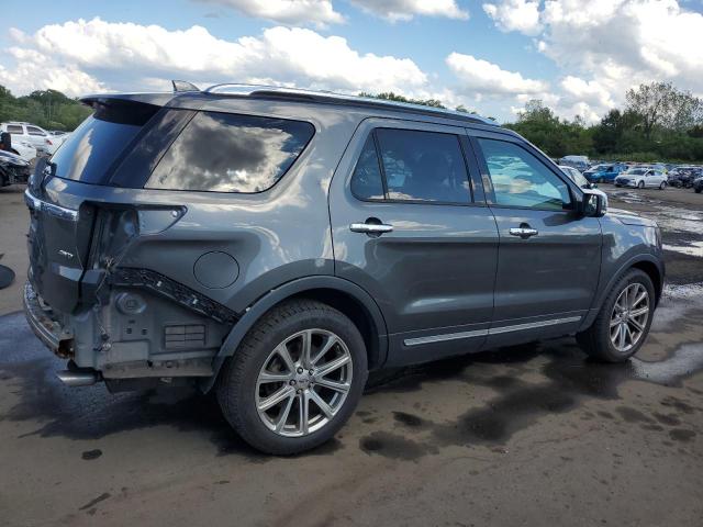 1FM5K8F84GGA44463 - 2016 FORD EXPLORER LIMITED GRAY photo 3