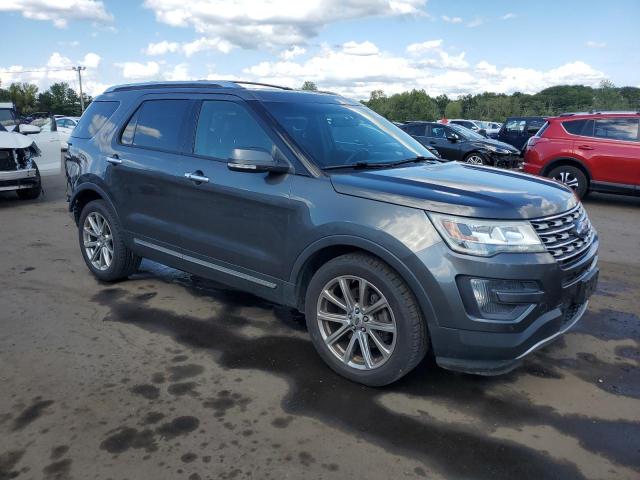 1FM5K8F84GGA44463 - 2016 FORD EXPLORER LIMITED GRAY photo 4