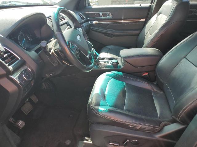 1FM5K8F84GGA44463 - 2016 FORD EXPLORER LIMITED GRAY photo 7