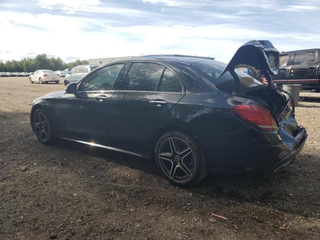 55SWF8EB9KU300382 - 2019 MERCEDES-BENZ C 300 4MATIC BLACK photo 2