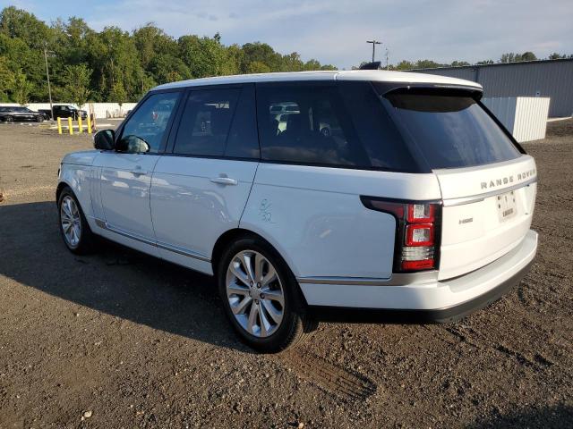SALGS2FV6HA350268 - 2017 LAND ROVER RANGE ROVE HSE WHITE photo 2
