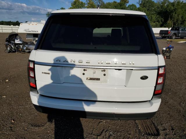 SALGS2FV6HA350268 - 2017 LAND ROVER RANGE ROVE HSE WHITE photo 6