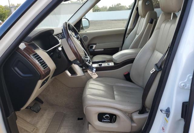 SALGS2FV6HA350268 - 2017 LAND ROVER RANGE ROVE HSE WHITE photo 7