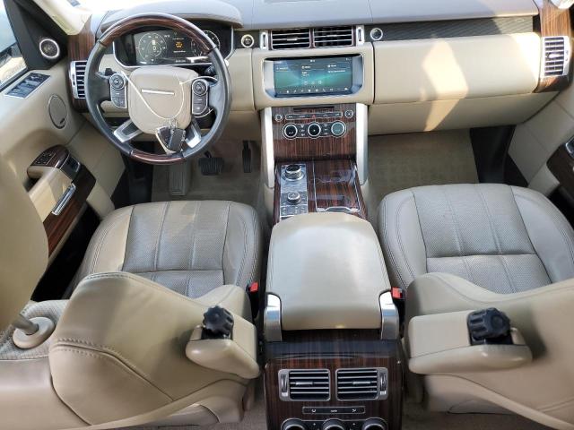 SALGS2FV6HA350268 - 2017 LAND ROVER RANGE ROVE HSE WHITE photo 8