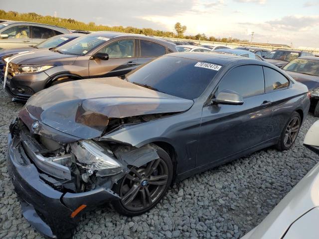 WBA3R5C53GK373620 - 2016 BMW 435 XI GRAY photo 1