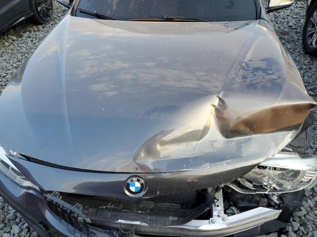 WBA3R5C53GK373620 - 2016 BMW 435 XI GRAY photo 11