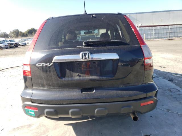 JHLRE48768C059410 - 2008 HONDA CR-V EXL BLACK photo 6