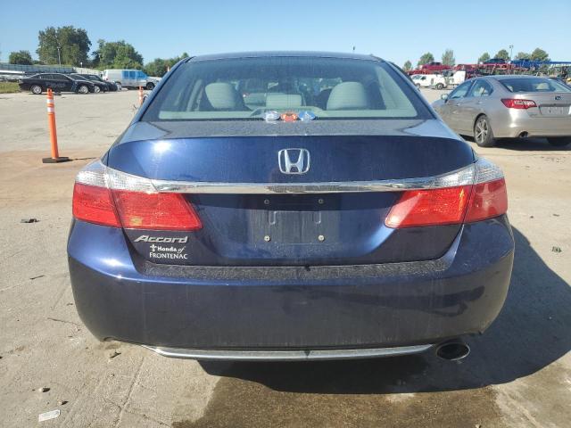1HGCR2F36FA246586 - 2015 HONDA ACCORD LX BLUE photo 6
