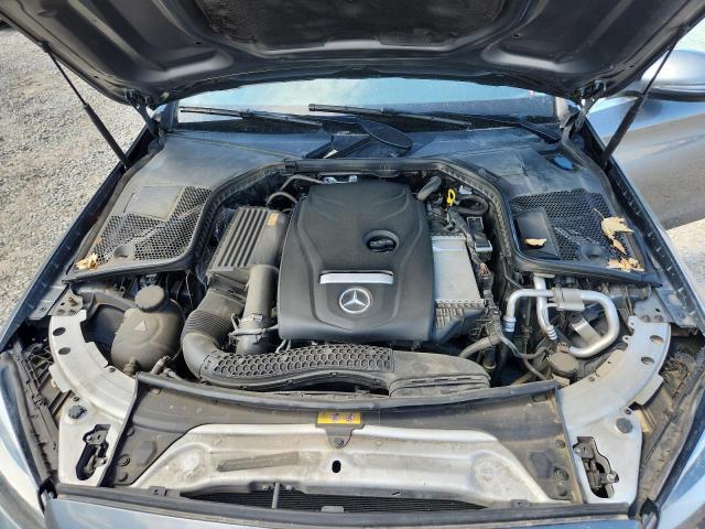 55SWF4KB4JU235193 - 2018 MERCEDES-BENZ C 300 4MATIC CHARCOAL photo 11