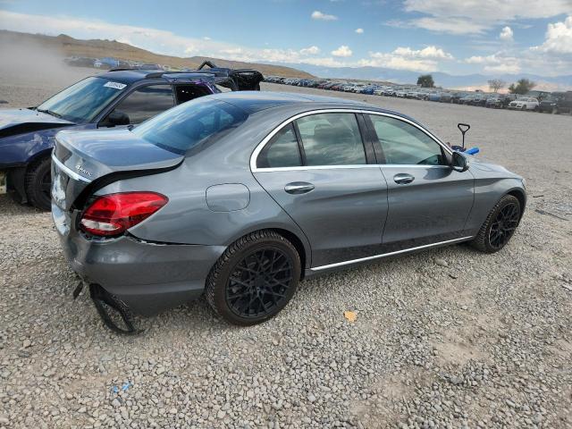 55SWF4KB4JU235193 - 2018 MERCEDES-BENZ C 300 4MATIC CHARCOAL photo 3