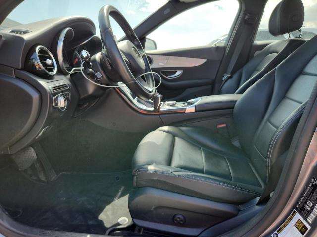 55SWF4KB4JU235193 - 2018 MERCEDES-BENZ C 300 4MATIC CHARCOAL photo 7