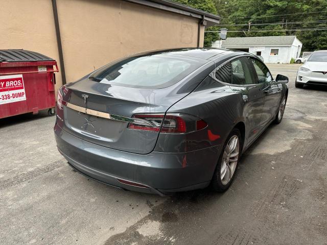 5YJSA1AC6DFP10886 - 2013 TESLA MODEL S 灰色 照片 4