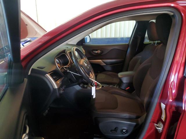 1C4PJMCS0HW652013 - 2017 JEEP CHEROKEE LATITUDE أحمر صورة 7