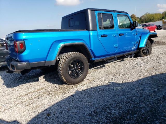 1C6HJTAGXNL172515 - 2022 JEEP GLADIATOR SPORT BLUE photo 3