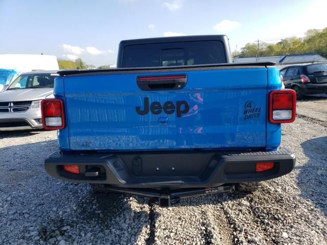 1C6HJTAGXNL172515 - 2022 JEEP GLADIATOR SPORT BLUE photo 6