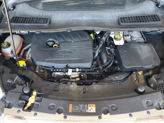 1FMCU0GD1HUD64972 - 2017 FORD ESCAPE SE Մոխրագույն լուսանկար 12