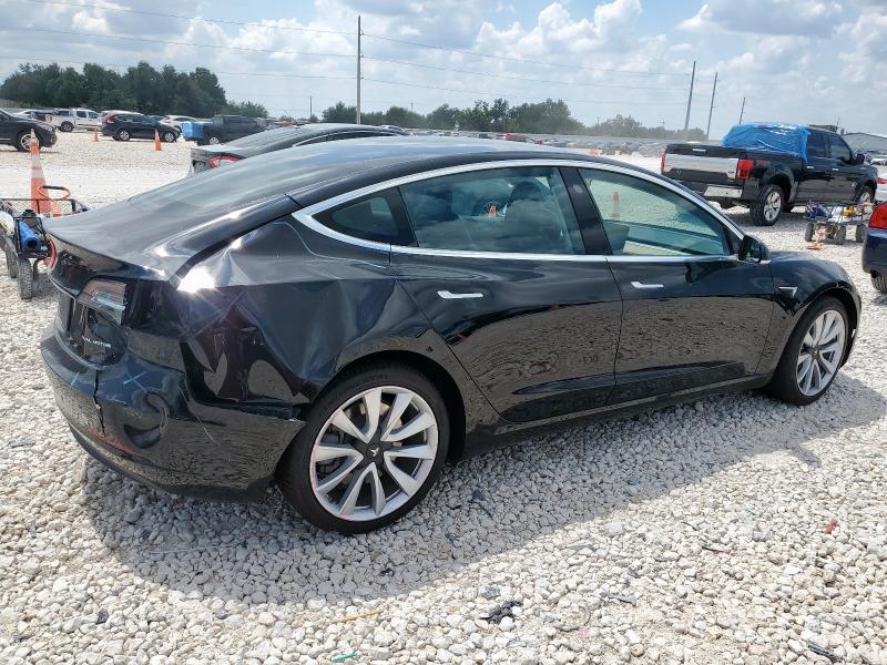 5YJ3E1EB0LF600697 - 2020 TESLA MODEL 3 Negro foto 3