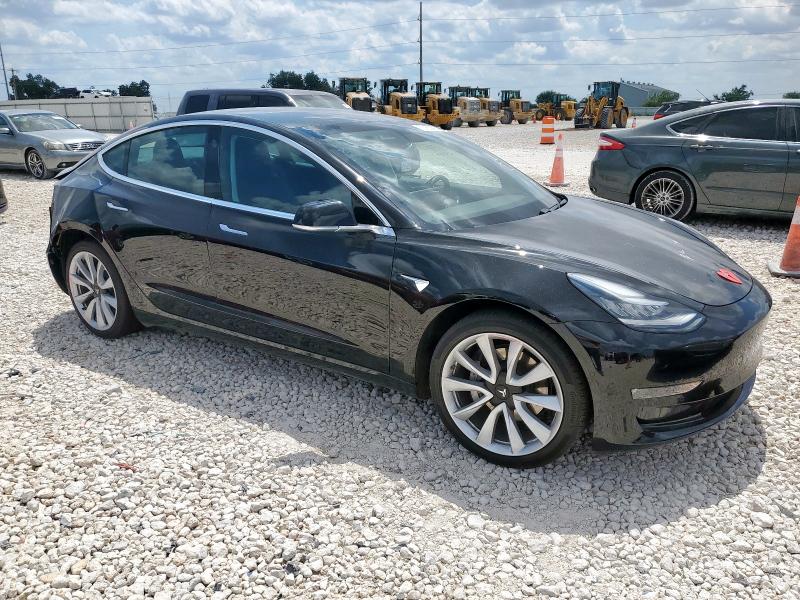5YJ3E1EB0LF600697 - 2020 TESLA MODEL 3 Negro foto 4