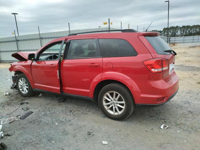 3C4PDDBG9DT600111 - 2013 DODGE JOURNEY SXT RED photo 2