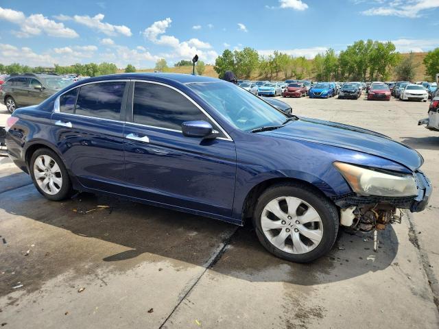 1HGCP36838A052690 - 2008 HONDA ACCORD EXL BLUE photo 4