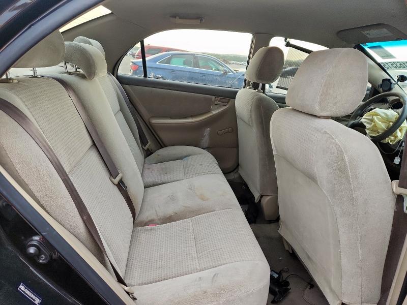 JTDBR32E870133267 - 2007 TOYOTA COROLLA CE BLACK photo 10