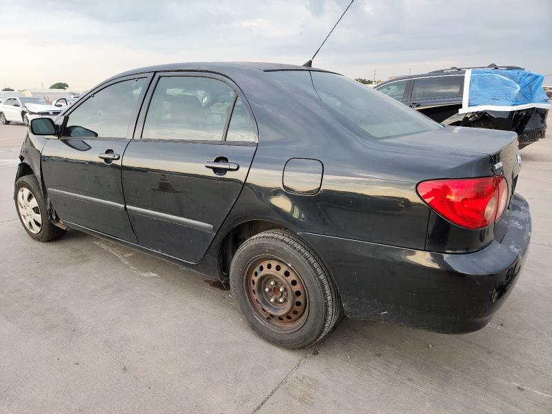 JTDBR32E870133267 - 2007 TOYOTA COROLLA CE BLACK photo 2