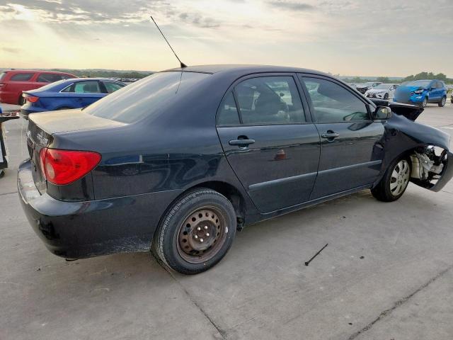 JTDBR32E870133267 - 2007 TOYOTA COROLLA CE BLACK photo 3