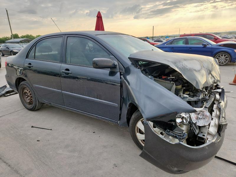 JTDBR32E870133267 - 2007 TOYOTA COROLLA CE BLACK photo 4