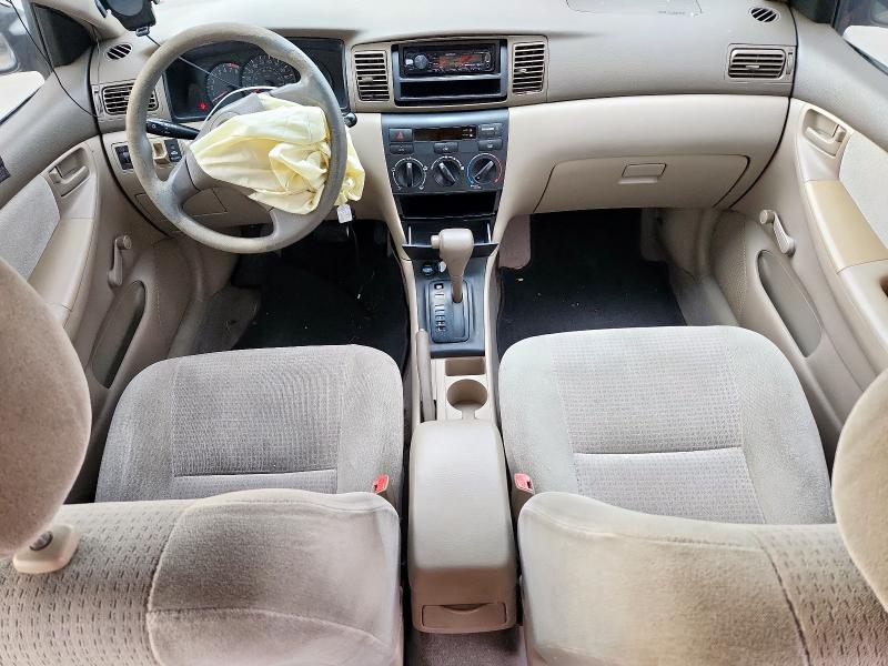 JTDBR32E870133267 - 2007 TOYOTA COROLLA CE BLACK photo 8