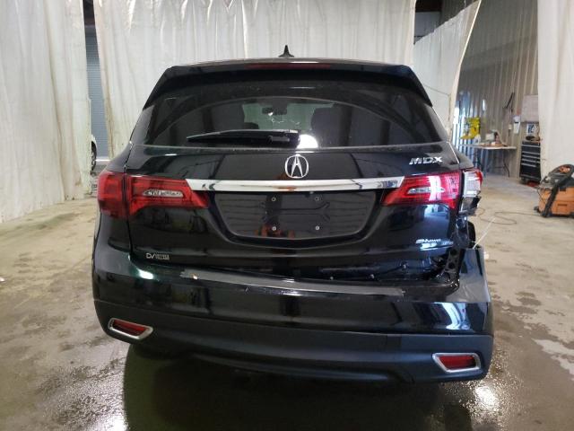 5FRYD4H43FB006051 - 2015 ACURA MDX TECHNOLOGY BLACK photo 6