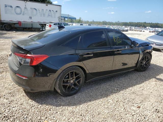 2HGFE2F58PH509772 - 2023 HONDA CIVIC SPORT შავი ფოტო 3
