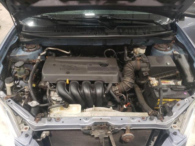 2T1KR32E06C593107 - 2006 TOYOTA COROLLA MA XR BLUE photo 11