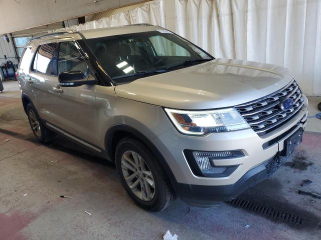 1FM5K7DH2HGD36773 - 2017 FORD EXPLORER XLT ოქროსფერი ფოტო 4