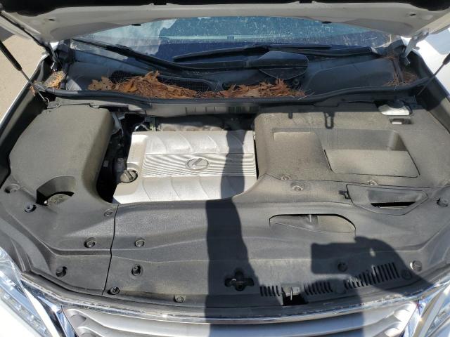 2T2BK1BA0EC240477 - 2014 LEXUS RX 350 BASE WHITE photo 12