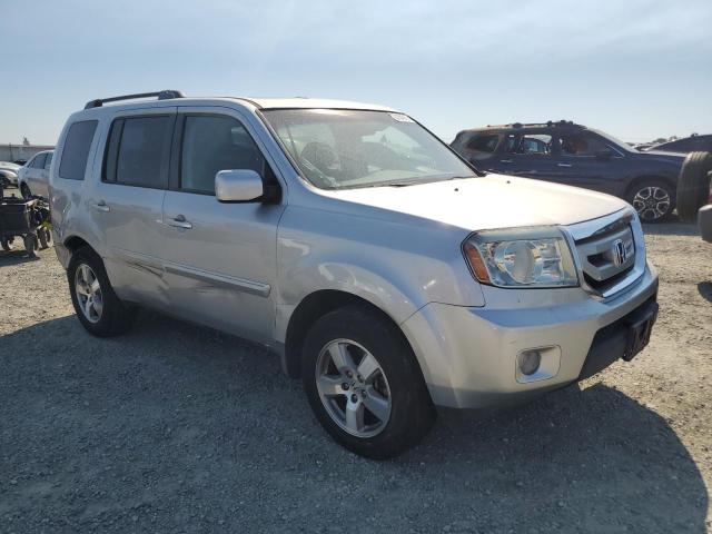 5FNYF3H58AB016985 - 2010 HONDA PILOT EXL 银色 照片 4