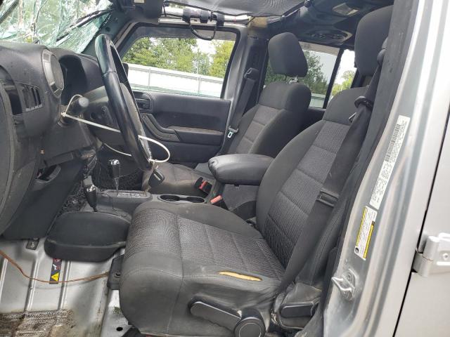 1C4BJWDG7CL182721 - 2012 JEEP WRANGLER U SPORT Plata foto 7
